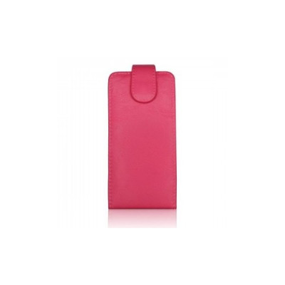 Кожени калъфи Кожени калъфи за HTC Кожен калъф Flip голям клипс за HTC One Mini 2 M8 розов